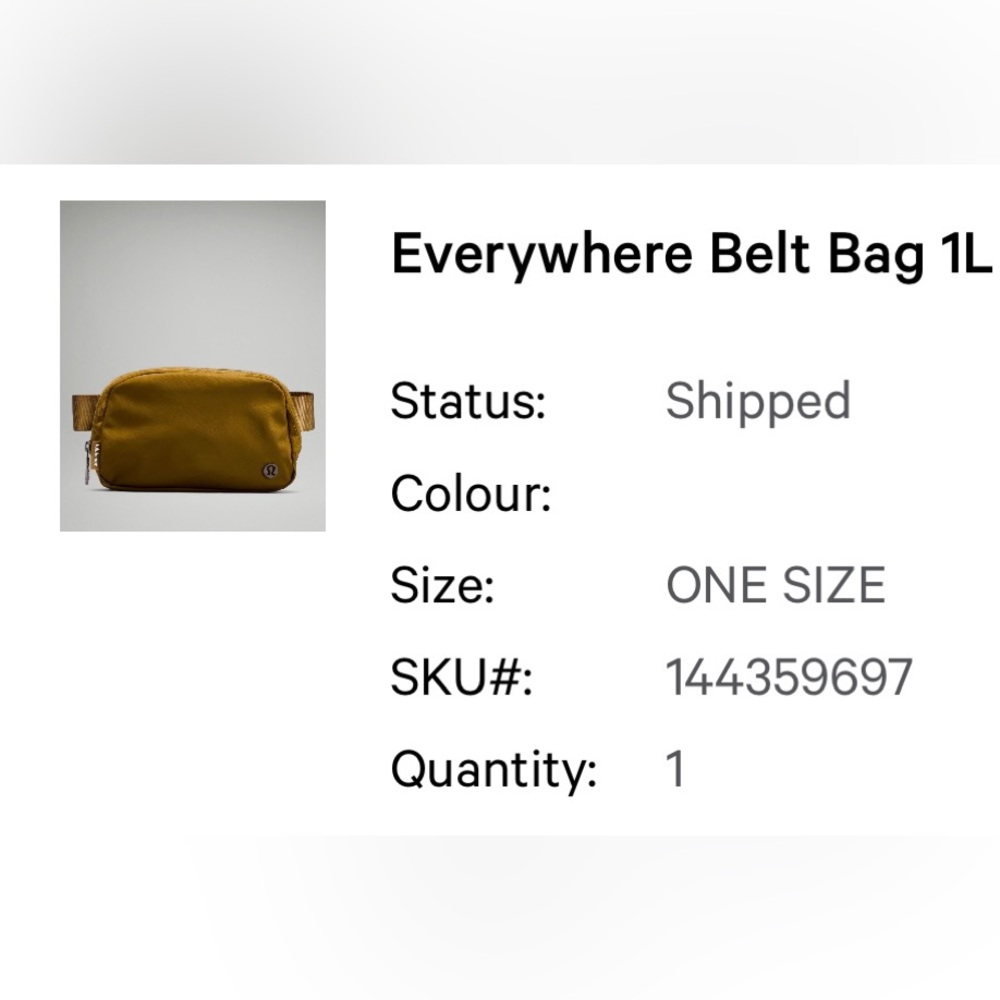 Lululemon Belt Bag 😍